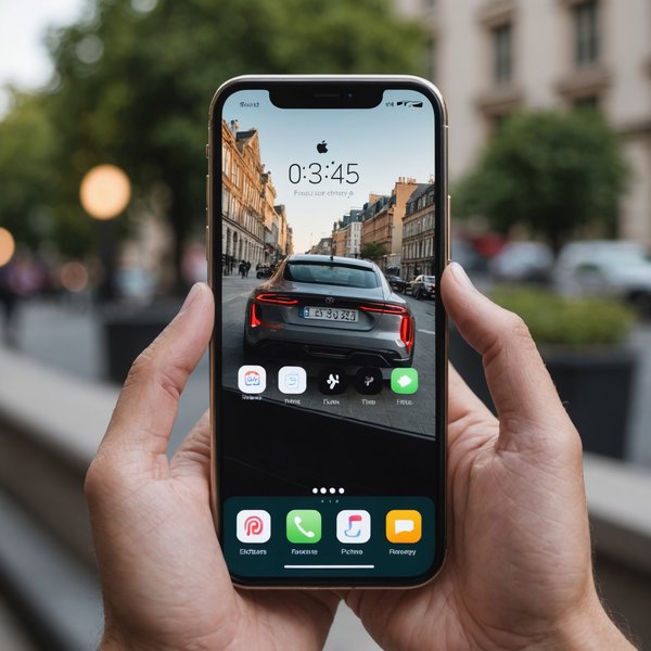 Quelle est la méthode pour activer et utiliser le mode de concentration sur un iPhone 13 Mini ?